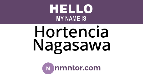 Hortencia Nagasawa