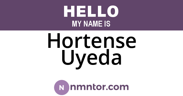 Hortense Uyeda