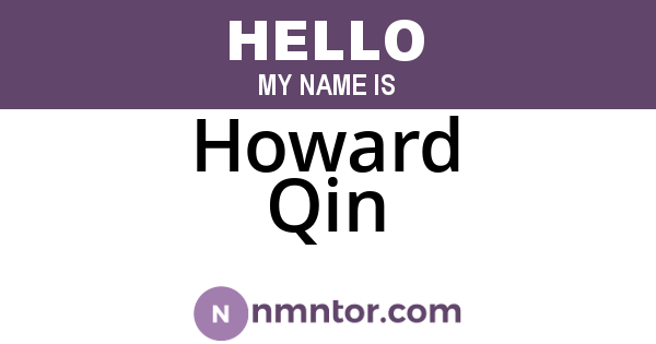 Howard Qin