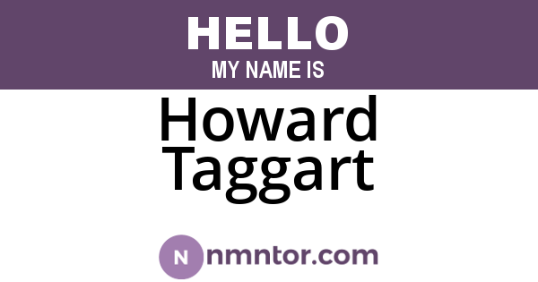 Howard Taggart