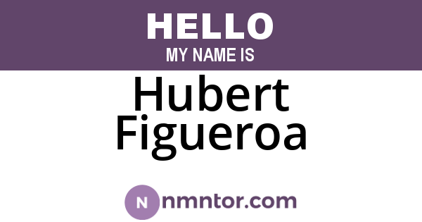 Hubert Figueroa