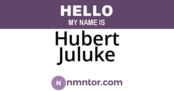 Hubert Juluke