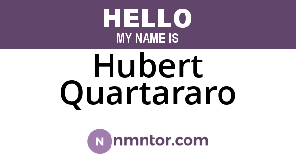 Hubert Quartararo