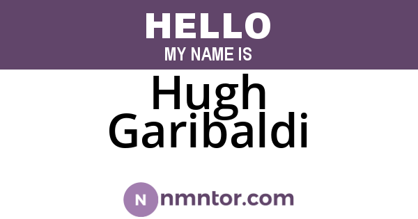 Hugh Garibaldi