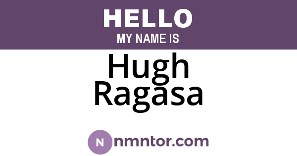 Hugh Ragasa