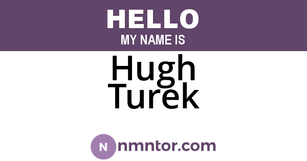 Hugh Turek
