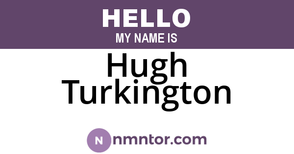 Hugh Turkington