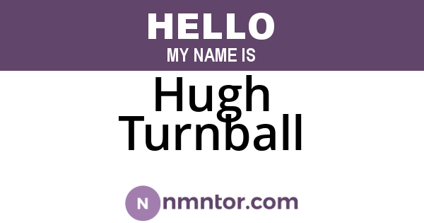 Hugh Turnball