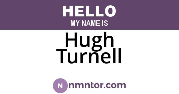 Hugh Turnell