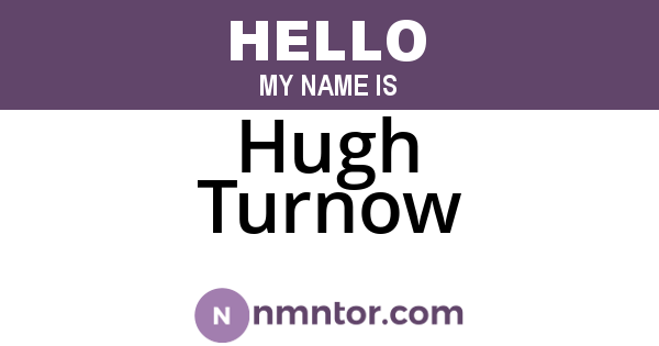 Hugh Turnow