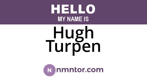 Hugh Turpen