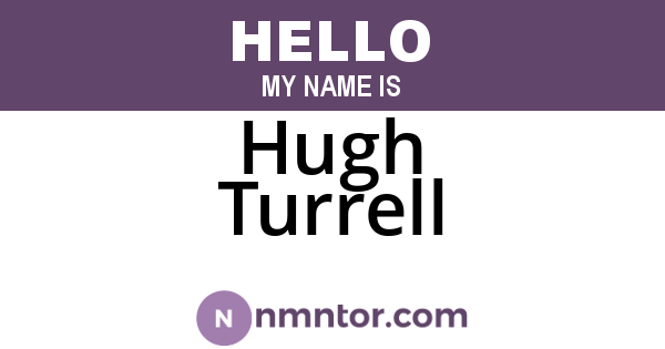 Hugh Turrell