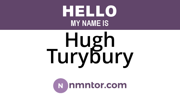 Hugh Turybury