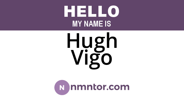 Hugh Vigo