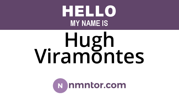 Hugh Viramontes