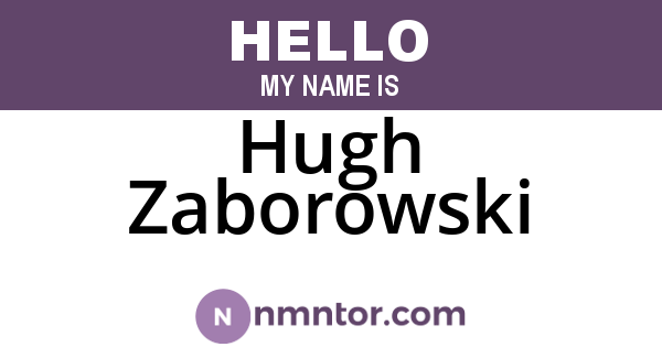 Hugh Zaborowski