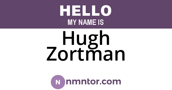 Hugh Zortman