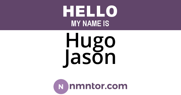 Hugo Jason