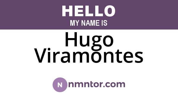 Hugo Viramontes