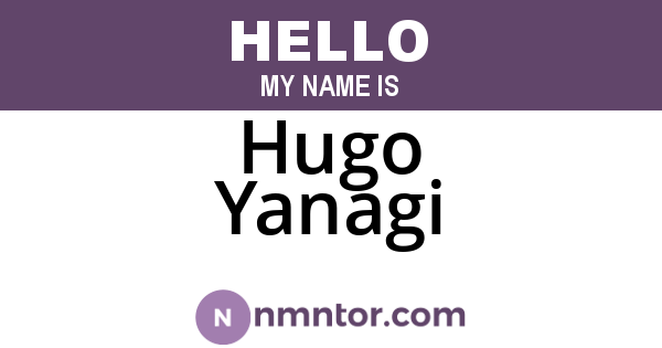 Hugo Yanagi