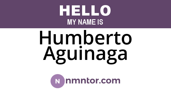 Humberto Aguinaga