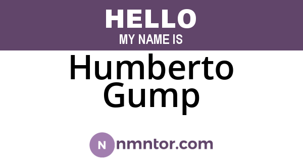 Humberto Gump