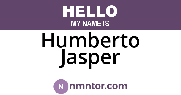 Humberto Jasper
