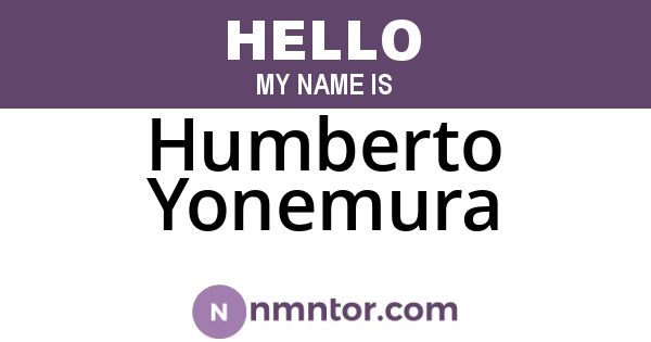 Humberto Yonemura