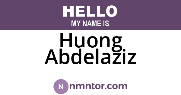 Huong Abdelaziz