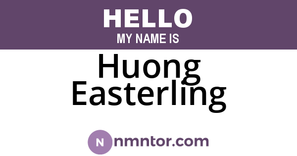 Huong Easterling