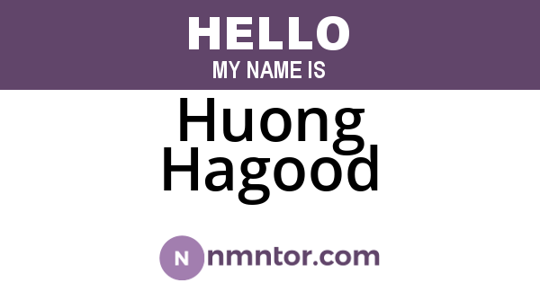 Huong Hagood