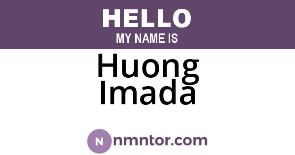 Huong Imada