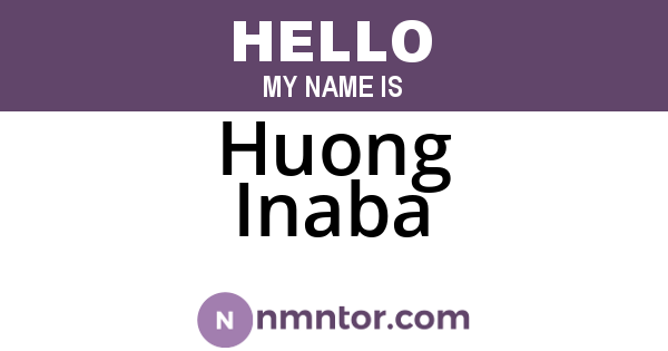 Huong Inaba