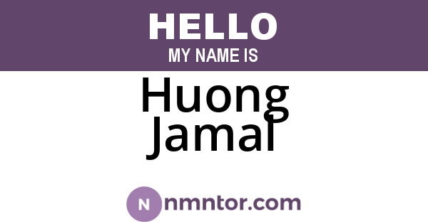Huong Jamal