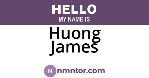 Huong James