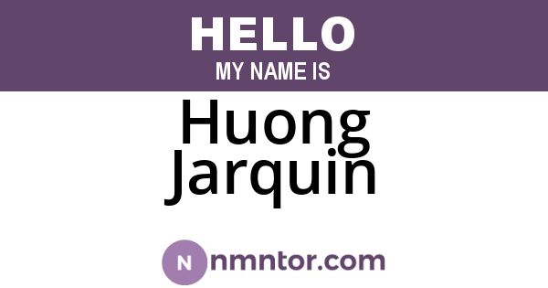 Huong Jarquin