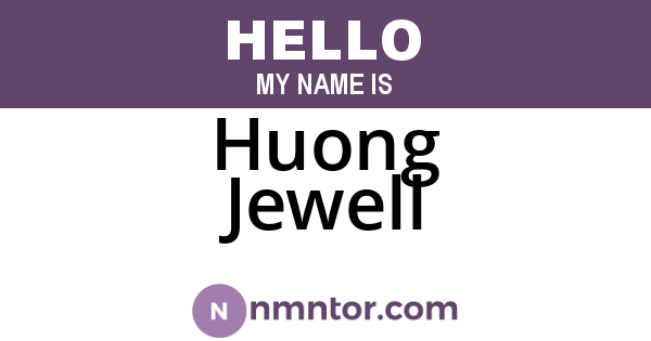 Huong Jewell