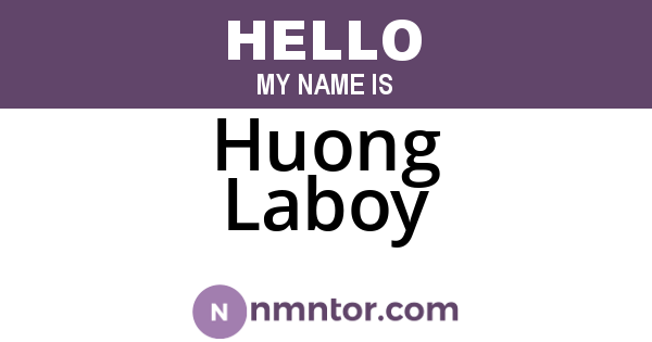 Huong Laboy