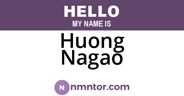 Huong Nagao