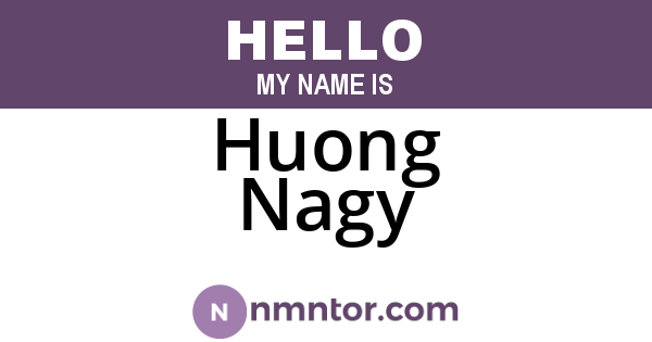 Huong Nagy