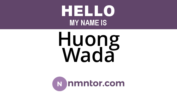 Huong Wada