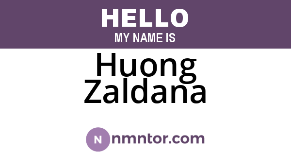 Huong Zaldana