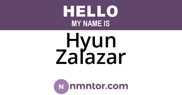 Hyun Zalazar