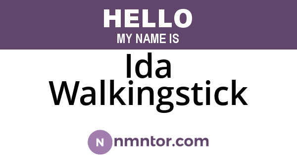 Ida Walkingstick