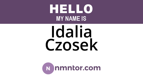 Idalia Czosek