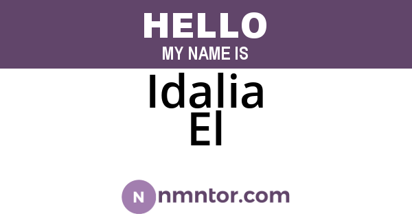 Idalia El