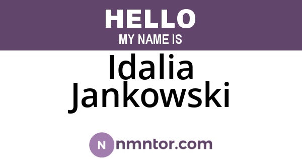Idalia Jankowski