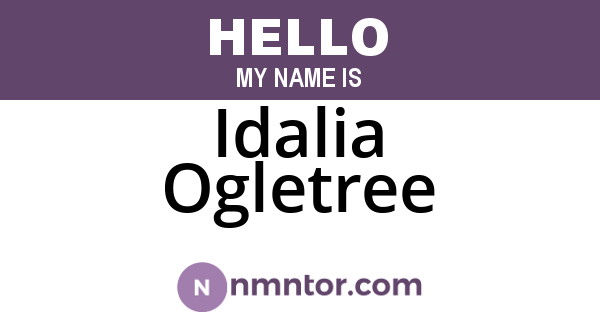 Idalia Ogletree