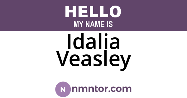 Idalia Veasley
