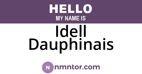 Idell Dauphinais